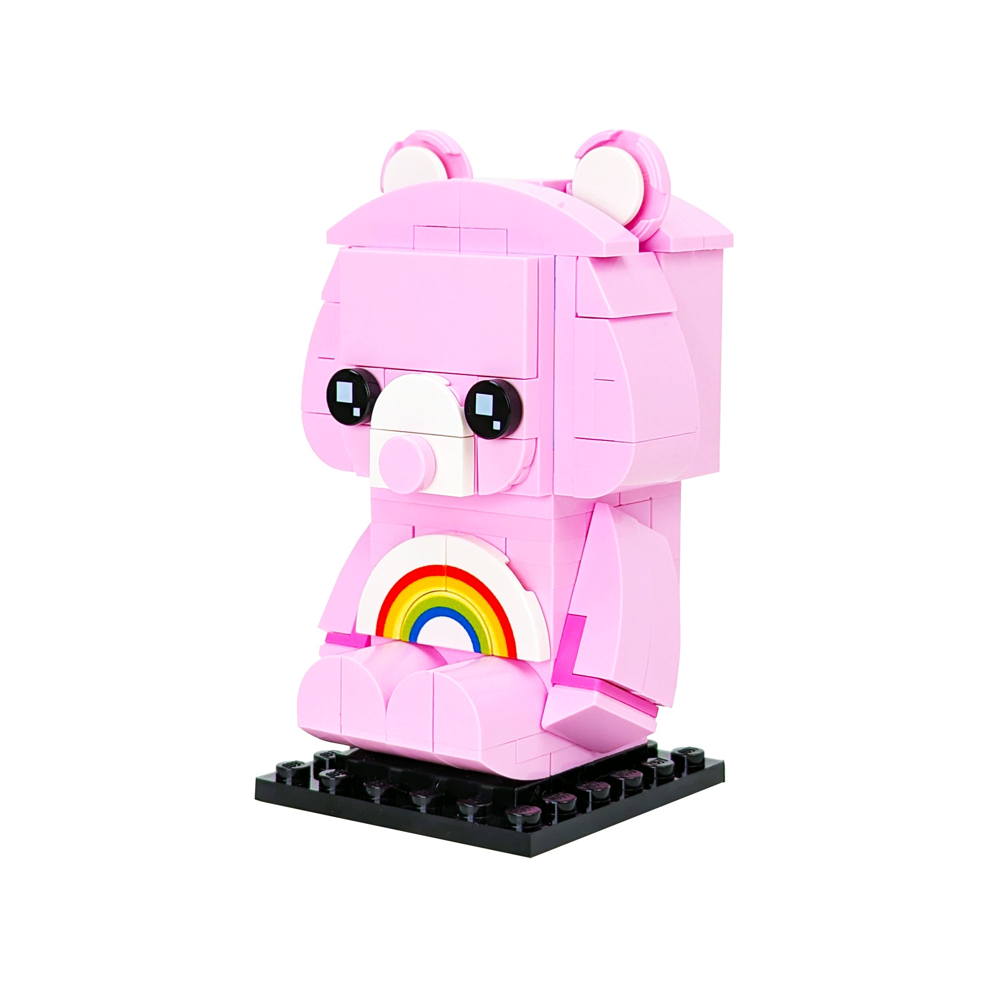 Pink Friendship Bear Brickheadz - StudBee